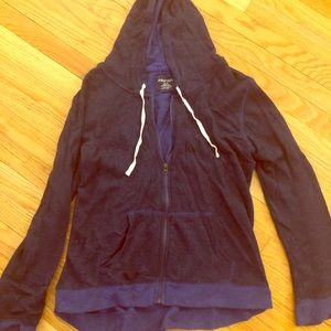 Lightweight zip-up Hoodie